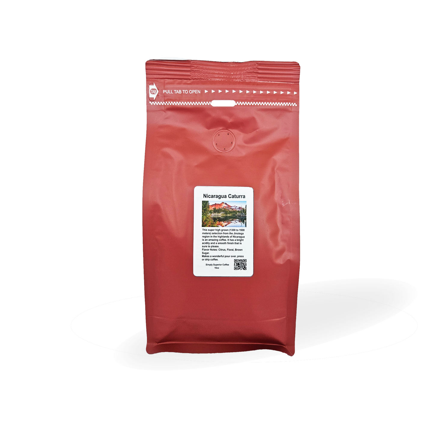 Nicaragua Caturra Roasted Medium Coffee